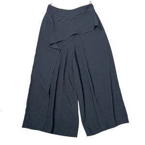 Adolfo Dominguez Black Wide Leg Palazzo Pants Women’s Sz 2